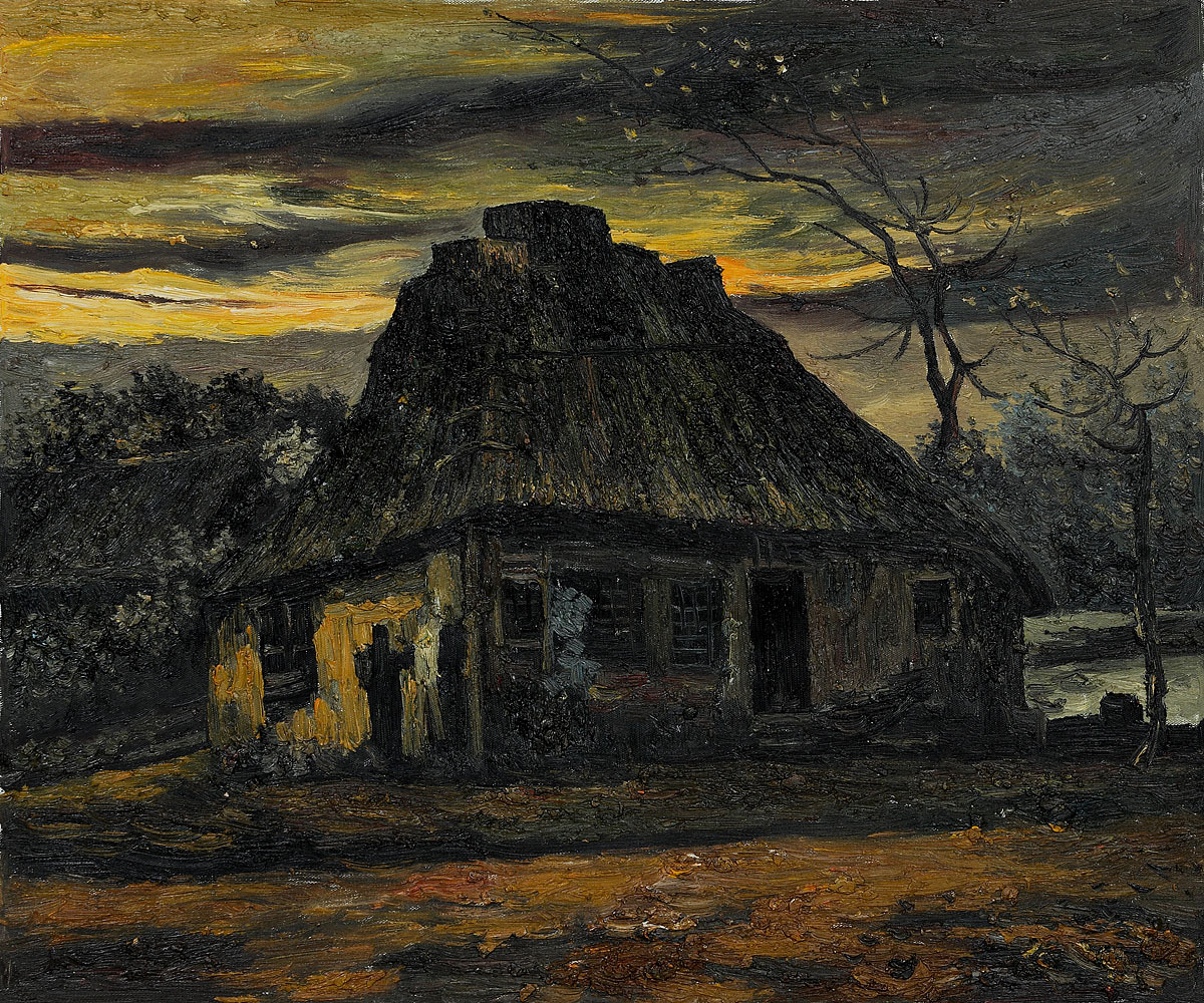 The Cottage, 1885 - Van Gogh Painting On Canvas